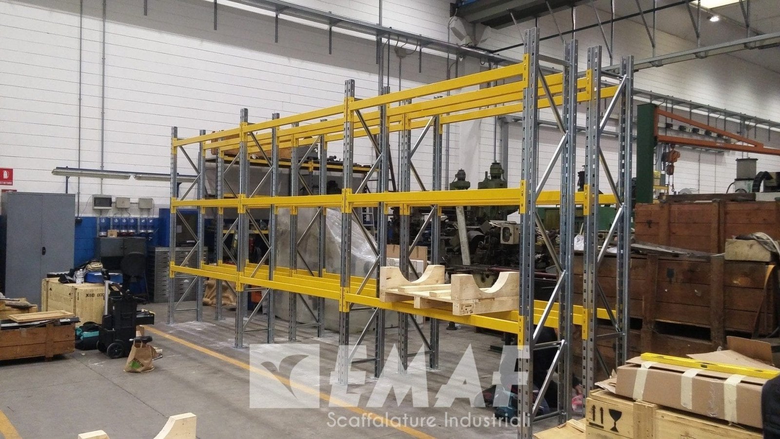 Featured image for “Nuovo Porta Pallet alla Miotto Este S.p.A. di Brugherio”