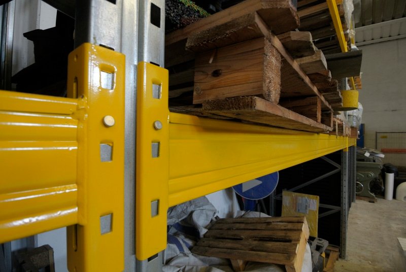 Featured image for “Portapallet scaffalatura industriale 2 Campate a 2 livelli – 18 posti EPAL – In pronta consegna!”