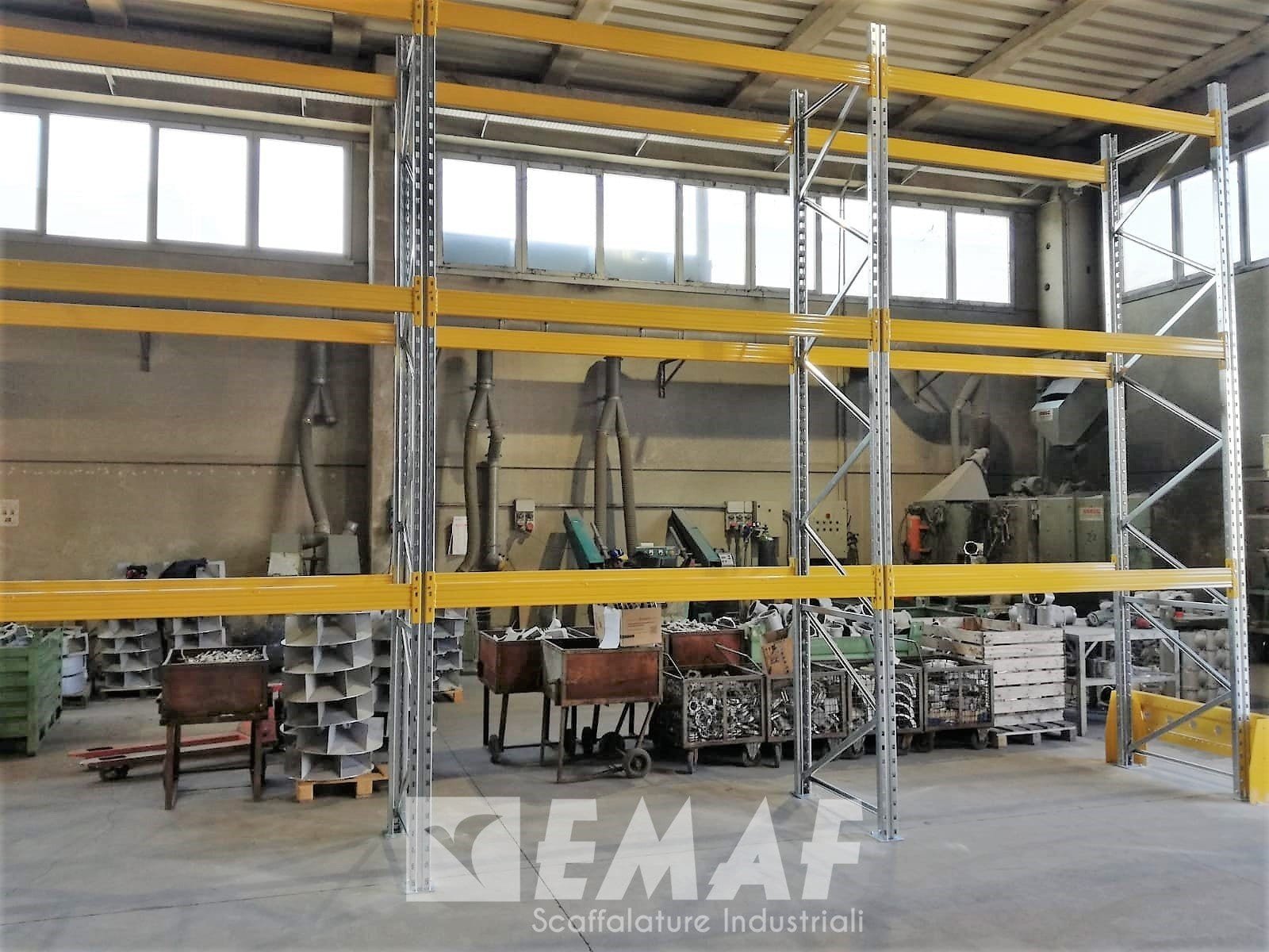 Featured image for “Un portapallet Emaf per una fonderia in Provincia di Vicenza”