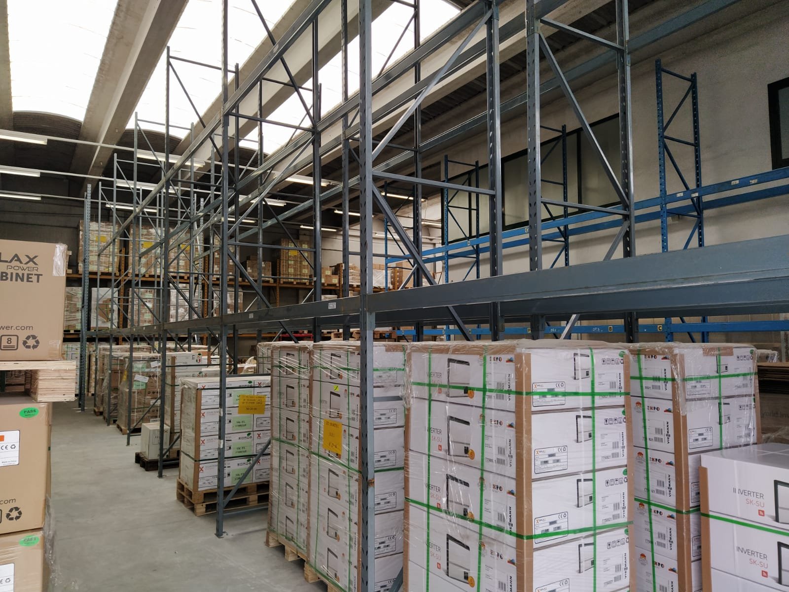 Featured image for “Scaffalatura portapallet usata installata a Vigonovo”