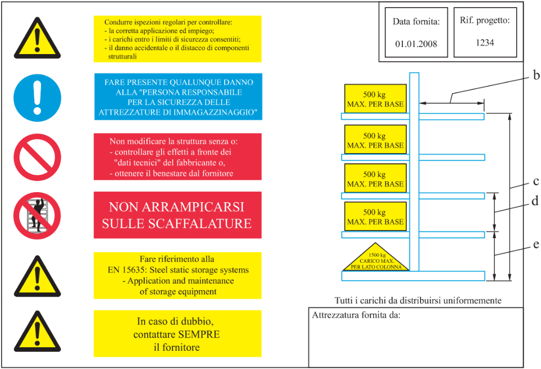 Featured image for “Tabelle di portata: la “carta d’identità” obbligatoria per le scaffalature metalliche industriali”