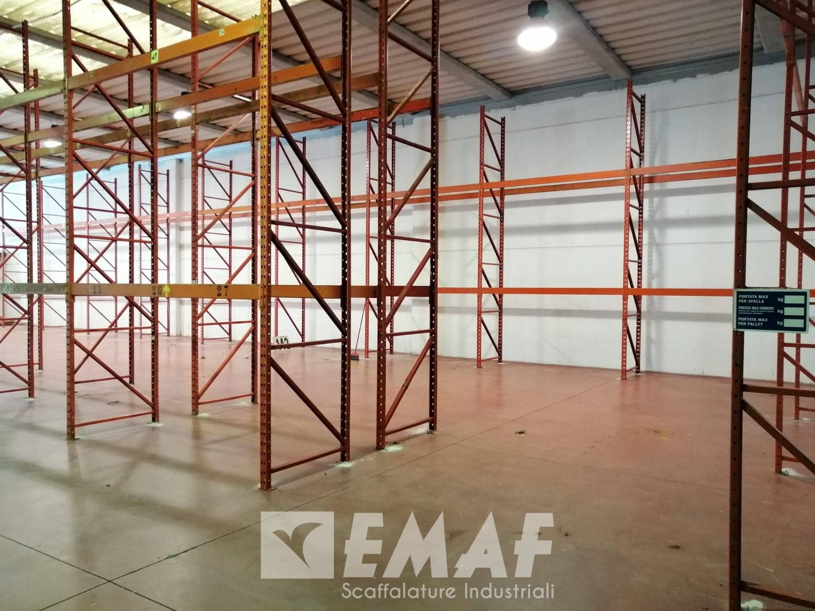 Featured image for “Installazione di scaffalatura portapallet usata a Vigonovo (VE)”