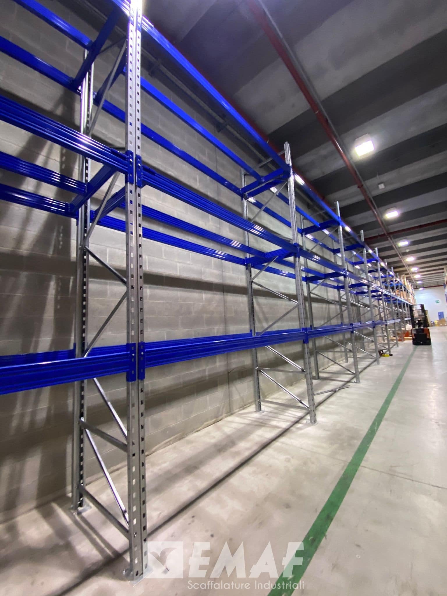 Featured image for “Installazione di una scaffalatura portapallet mod. Giotto a Genova”