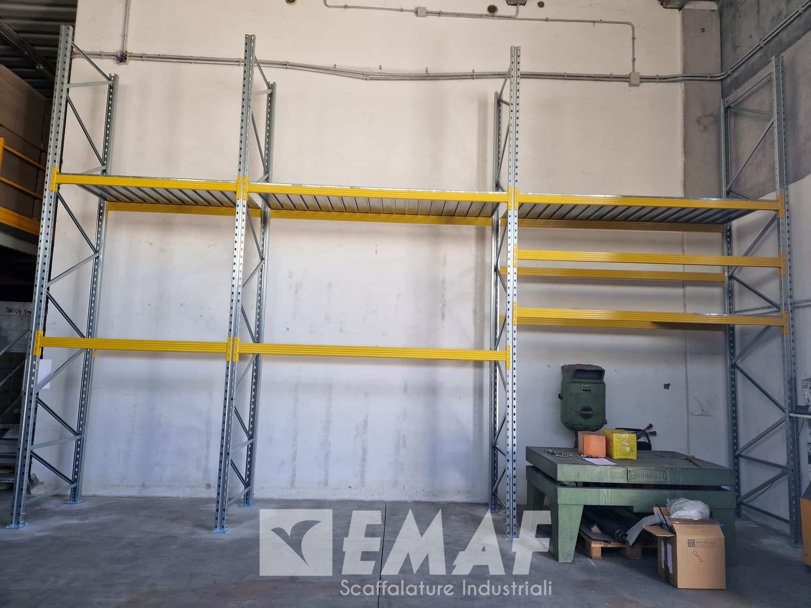 Featured image for “Installazione di portapallet EM100 Giotto a Tombelle di Vigonovo (VE)”