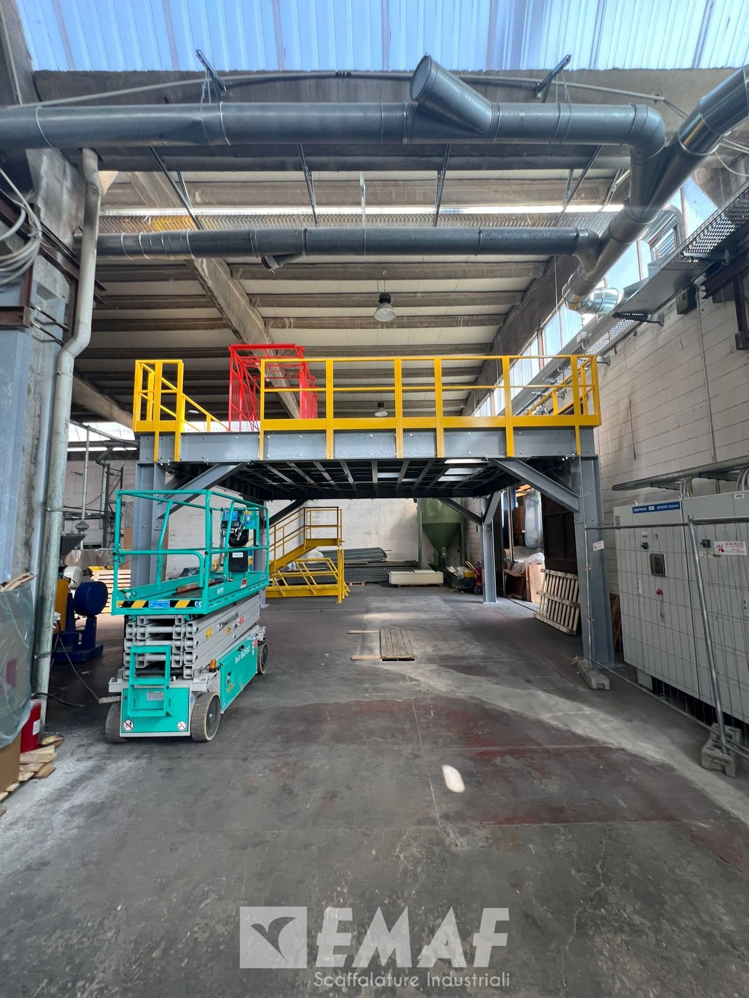 Featured image for “Installazione soppalco mod. Palladio per Novalca”