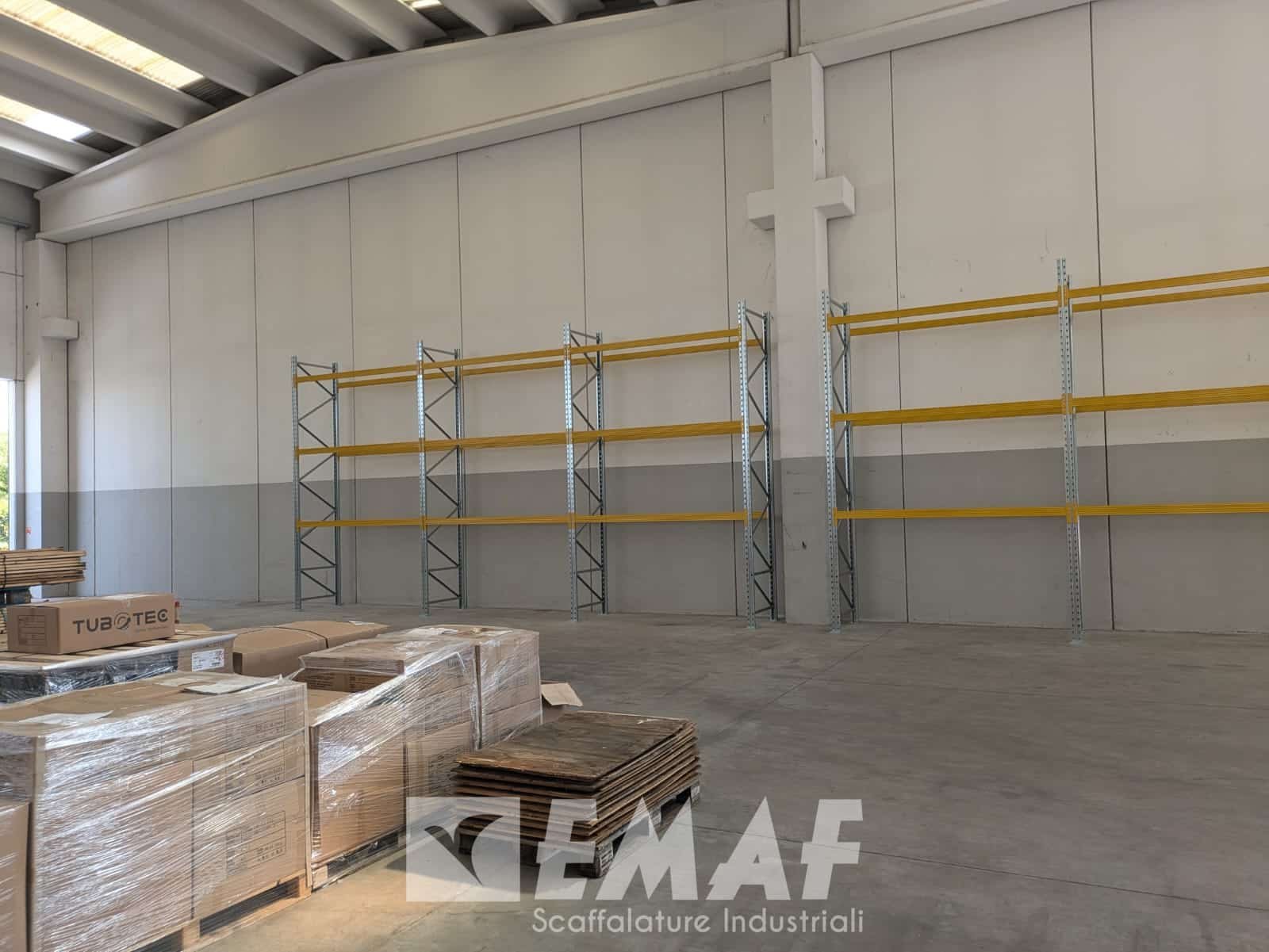 Featured image for “Montaggio di un Portapallet Giotto Emaf a Varmo (UD)”