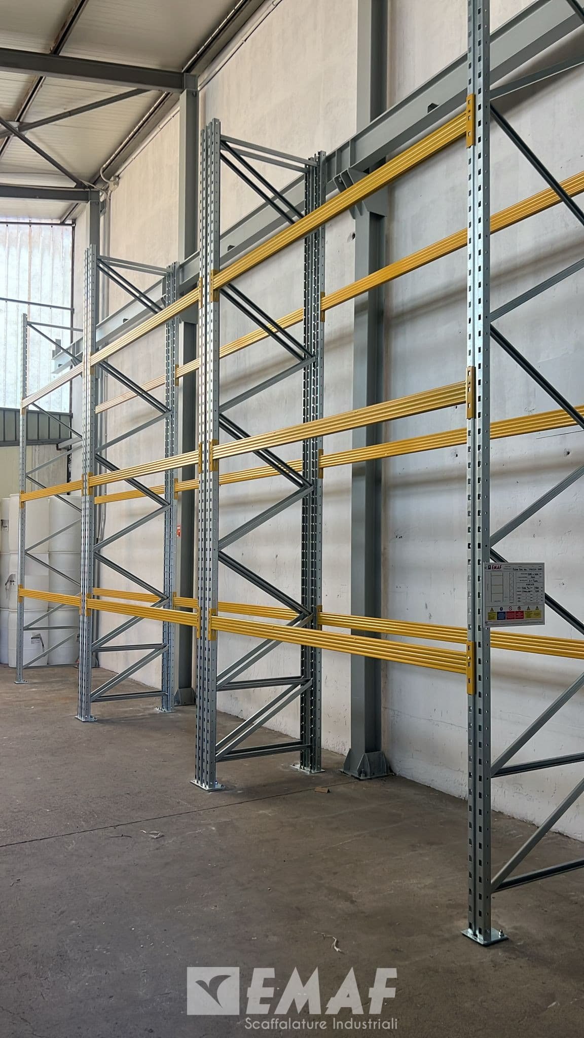 Featured image for “Installazione di Portapallet su Misura per Ocean Call: Soluzione Efficiente e Personalizzata di Emaf Scaffalature Industriali”