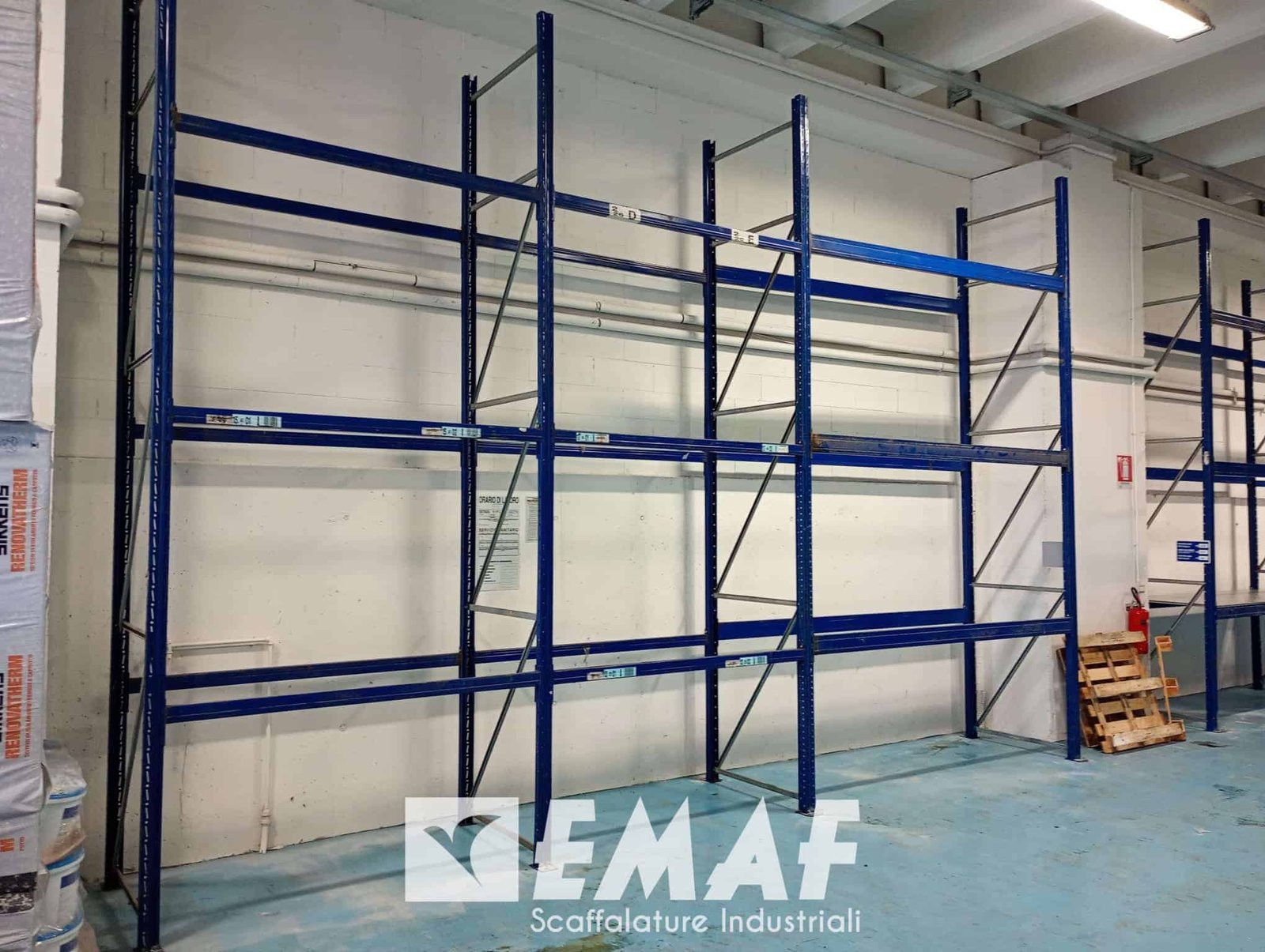 Featured image for “Nuova installazione portapallet presso Edilcolor Point a Villanuova sul Clisi (BS)”